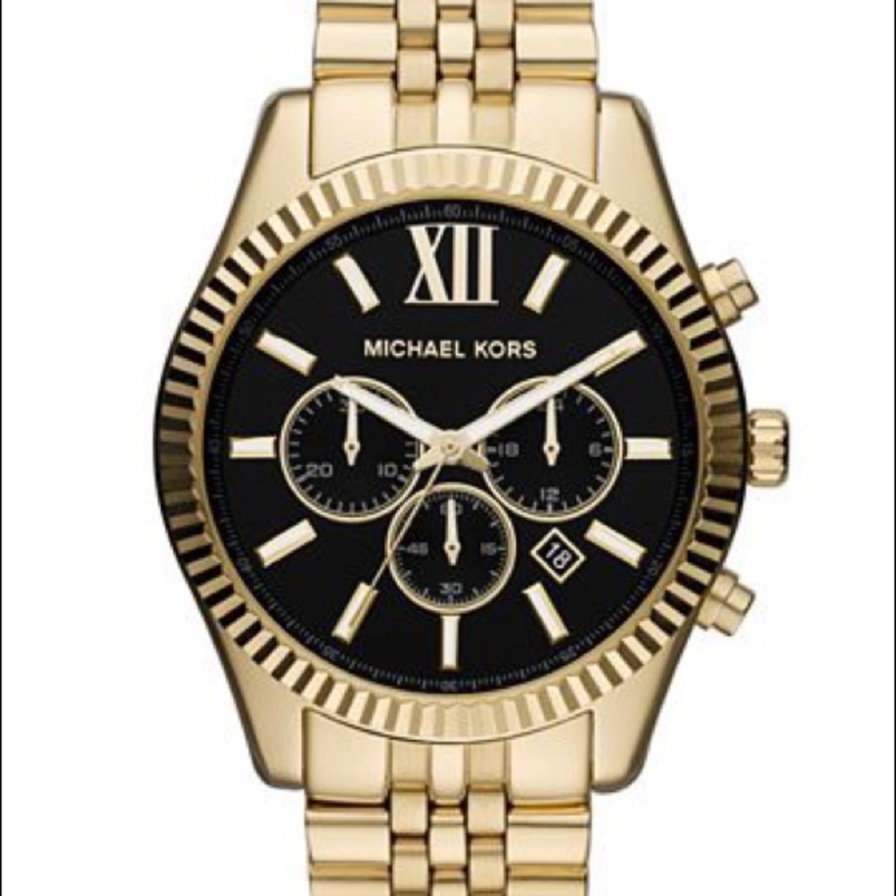 Men's Chronograph Lexington Gold Stainless Steel